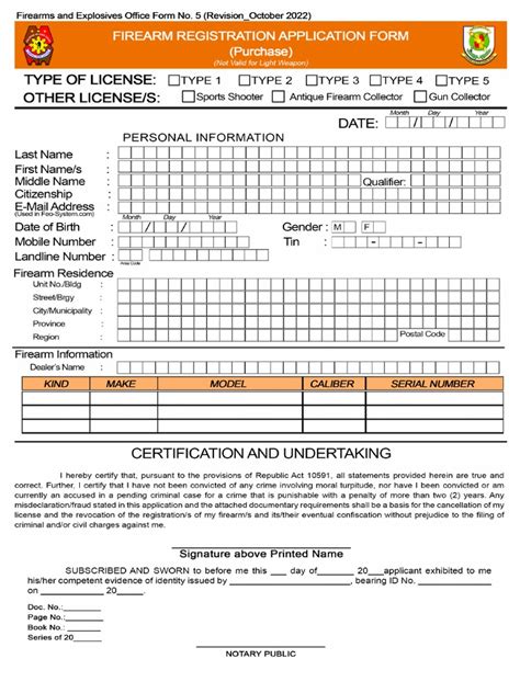 feo online registration|INDIVIDUAL APPLICATION FOR FIREARM REGISTRATION .
